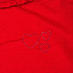 Mayoral Shirt tinta unita con Colletto Rosso per Bambina 2089 ROSSO MAYORAL 