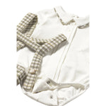 Mayoral Completo 2Pz Body-Salopette Bicolore Bianco/Verde per Neonato 2258 BIANCO/VERDE MAYORAL 