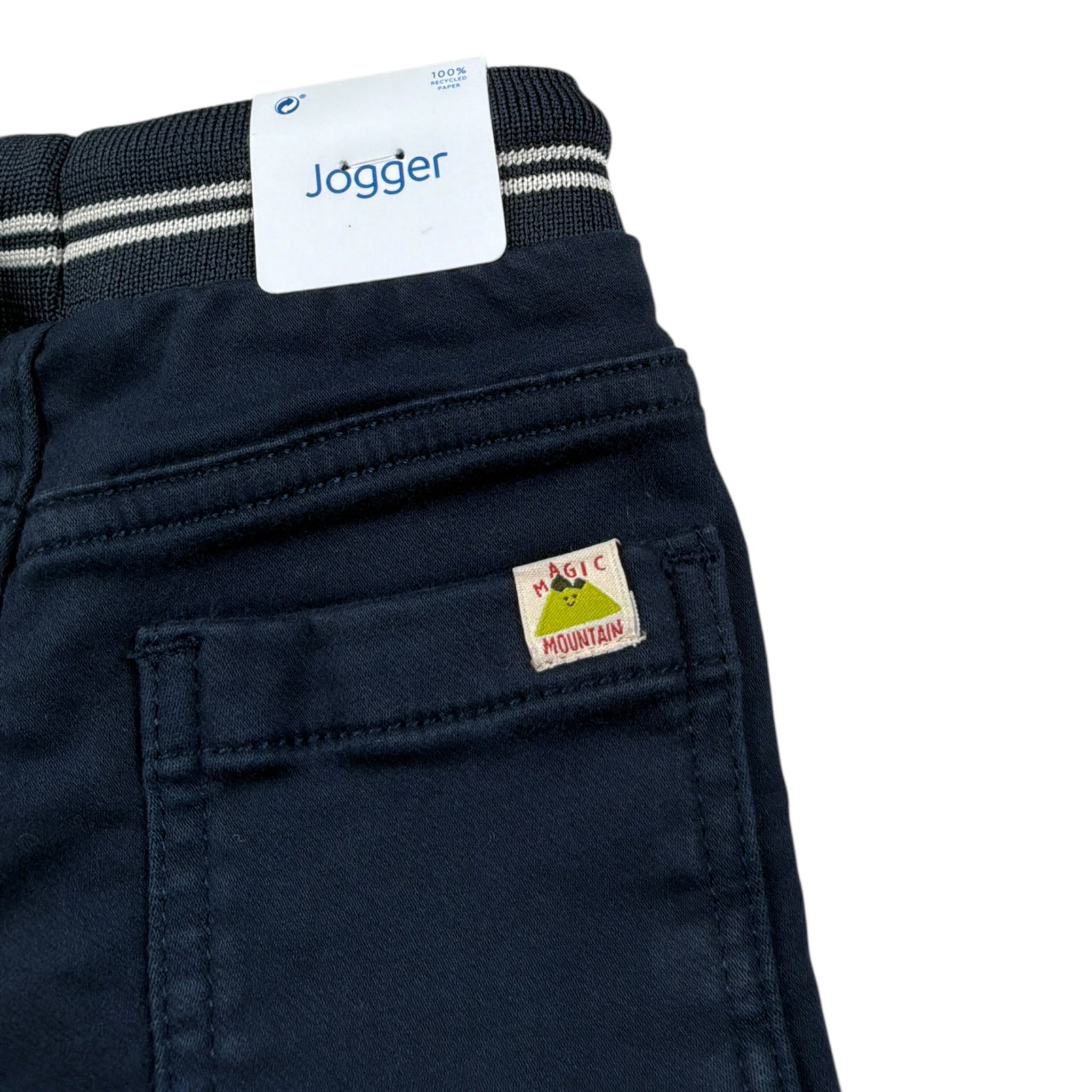 Mayoral Pantalone tinta unita con Elastico In Vita Blu per Neonato 2536 BLU MAYORAL 