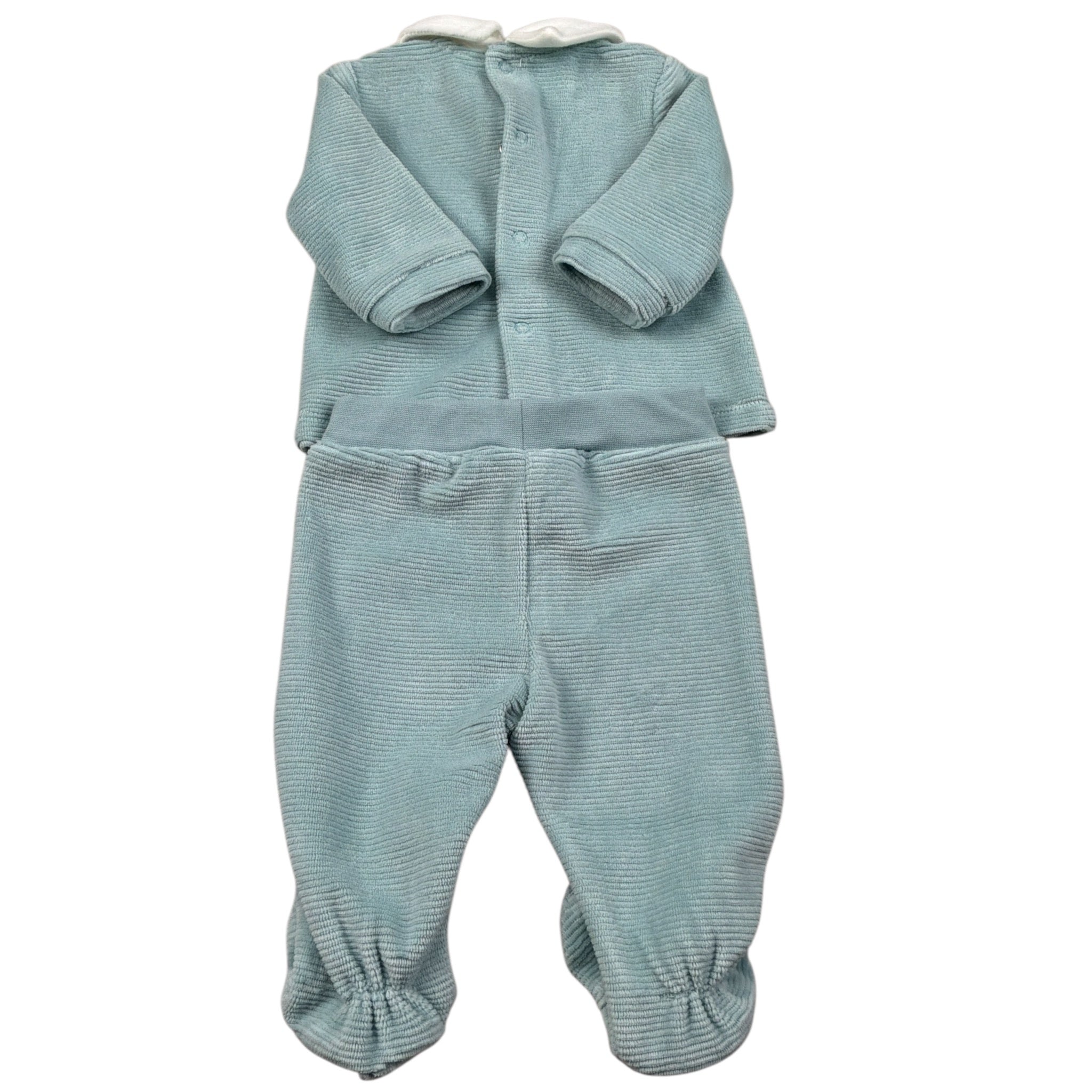 Mayoral Completo 2Pz Ghettina-Maglia In Ciniglia Azzurro per Neonato 256267 AZZURRO MAYORAL 