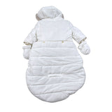 Mayoral Eskimo tinta unita con Cappuccio E Logo Bianco per Neonato 2613 BIANCO MAYORAL 