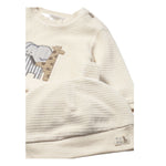 Mayoral Completo 3 Pezzi Felpa-Pantalone-Cappello Beige per Neonato 2624 BEIGE MAYORAL 