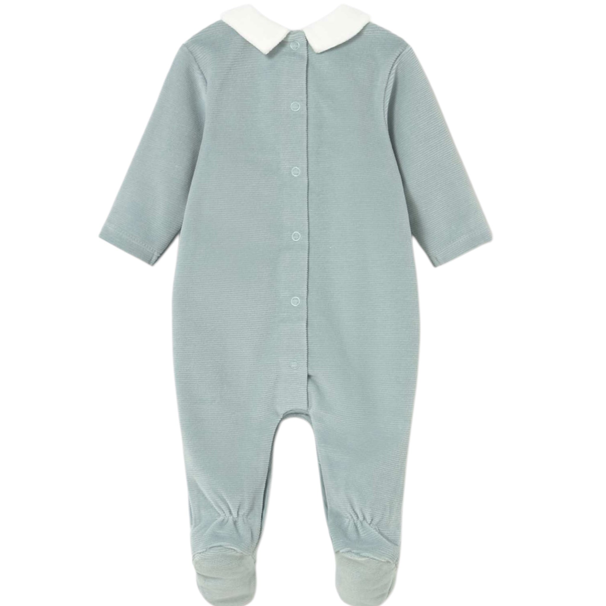 Mayoral Tutina Manica Lunga tinta unita Azzurro per Neonato 2715 AZZURRO MAYORAL 