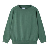 Mayoral Maglia tinta unita Girocollo Verde per Bambino 323 VERDE MAYORAL 