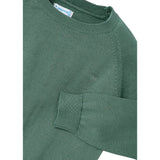 Mayoral Maglia tinta unita Girocollo Verde per Bambino 323 VERDE MAYORAL 