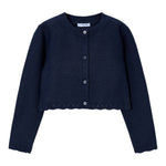 Mayoral Cardigan tinta unita Blu per Bambino 4312 BLU MAYORAL 