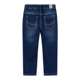 Mayoral Jeans tinta unita con Elastico In Vita Blu per Bambino 4566 BLU MAYORAL 