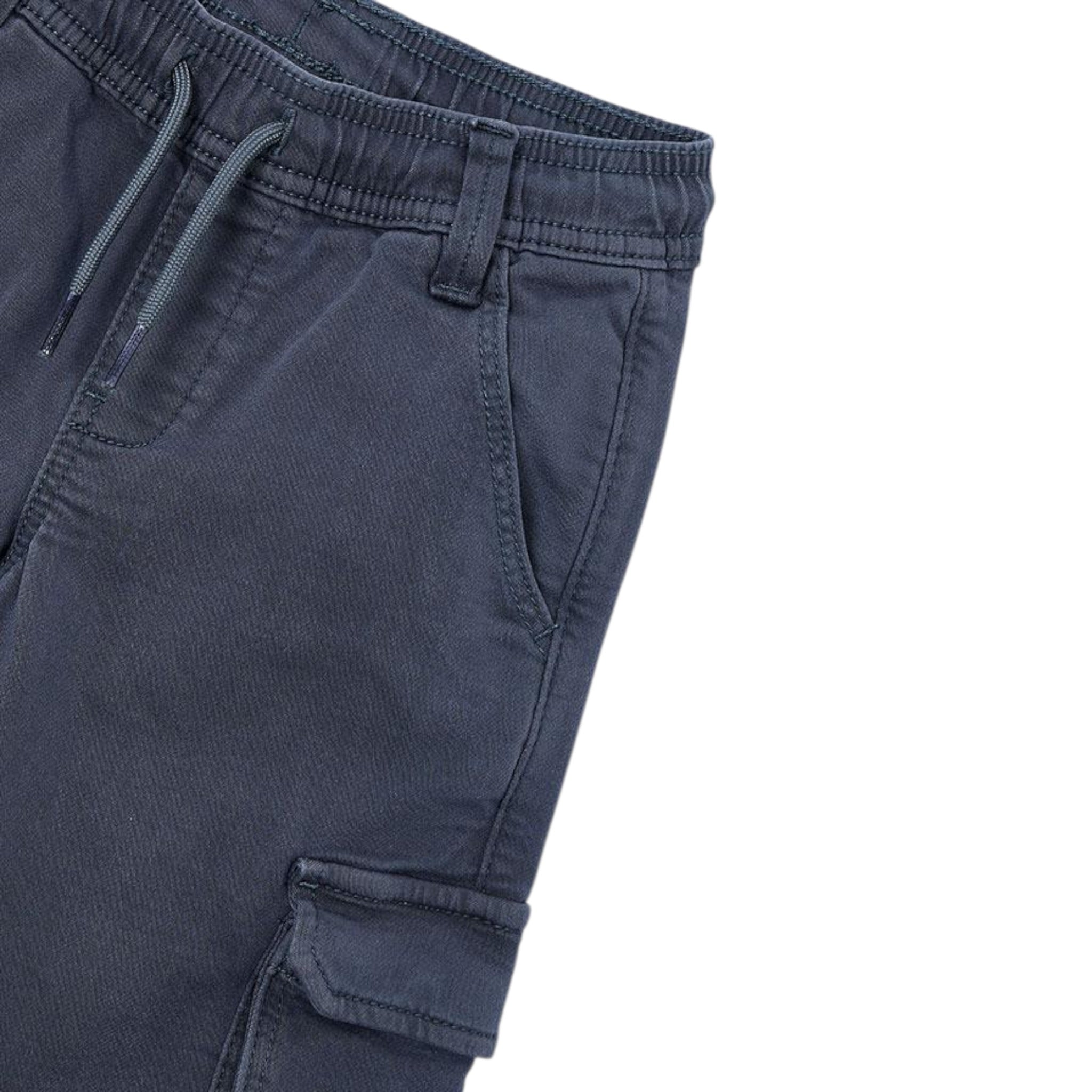 Mayoral Pantalone tinta unita con Tasconi Grigio per Neonato 4567N GRIGIO MAYORAL 