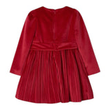 Mayoral Abito Manica Lunga Tinta Unia Rosso per Bambina 4954 ROSSO MAYORAL 