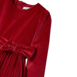 Mayoral Abito Manica Lunga Tinta Unia Rosso per Bambina 4954 ROSSO MAYORAL 