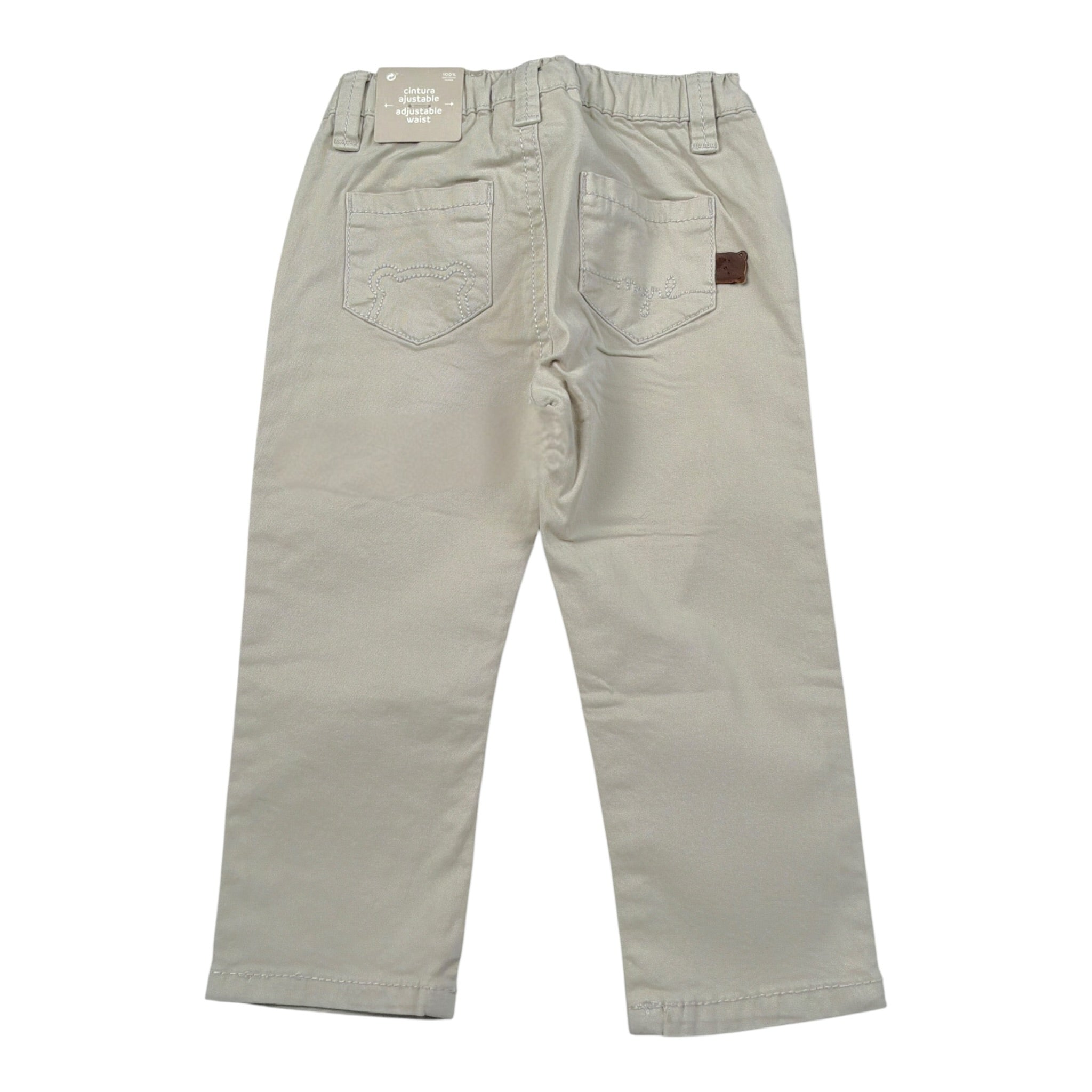 Mayoral Pantalone tinta unita con Girovita Regolabile Beige per Neonato 595 BEIGE MAYORAL 