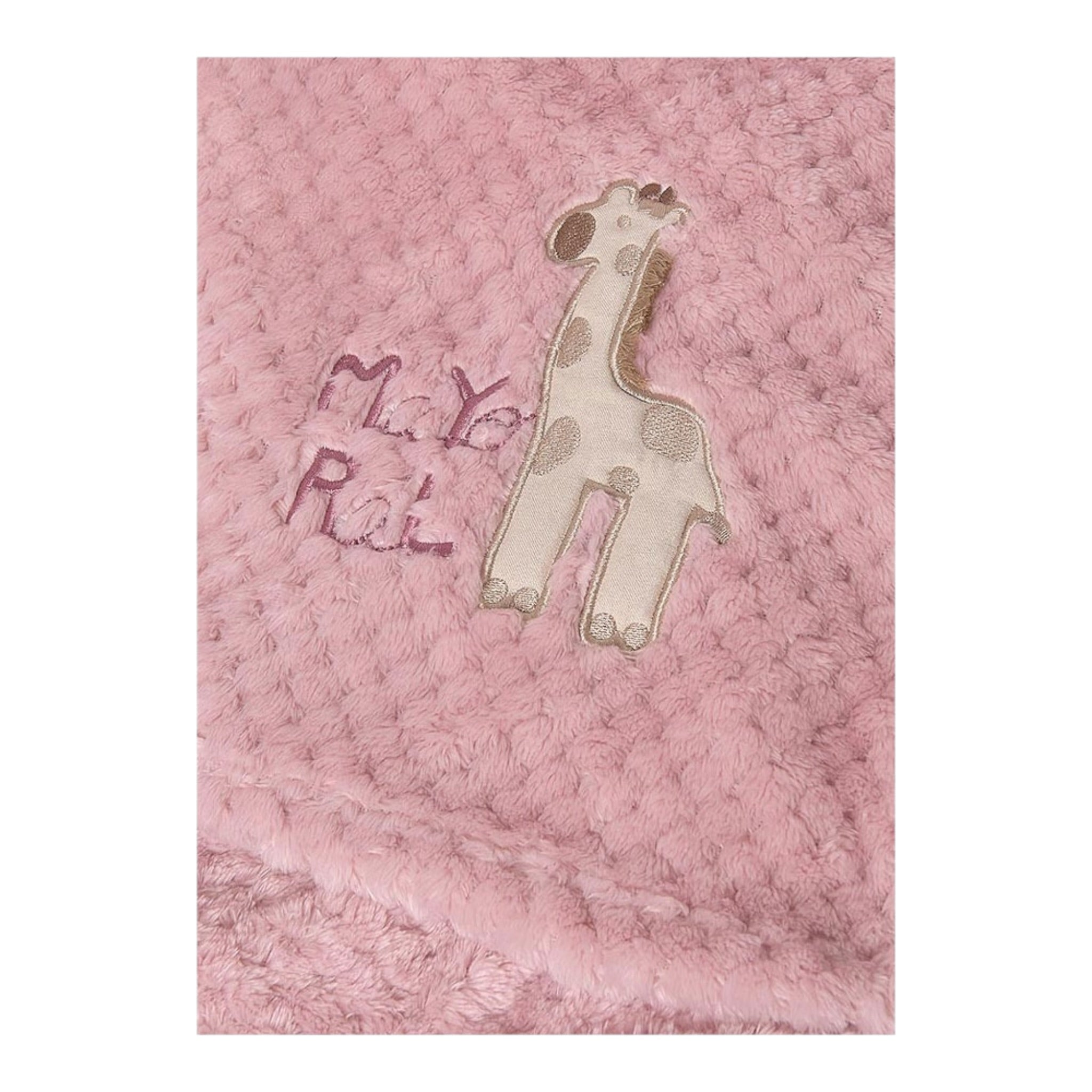Mayoral Coperta tinta unita con Stampa Rosa per Neonata 9959F ROSA MAYORAL 