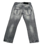 Patriot Jeans tinta unita con Girovita Regolabile Grigio per Bambino PJ5F2WPBK25 GRIGIO PATRIOT 