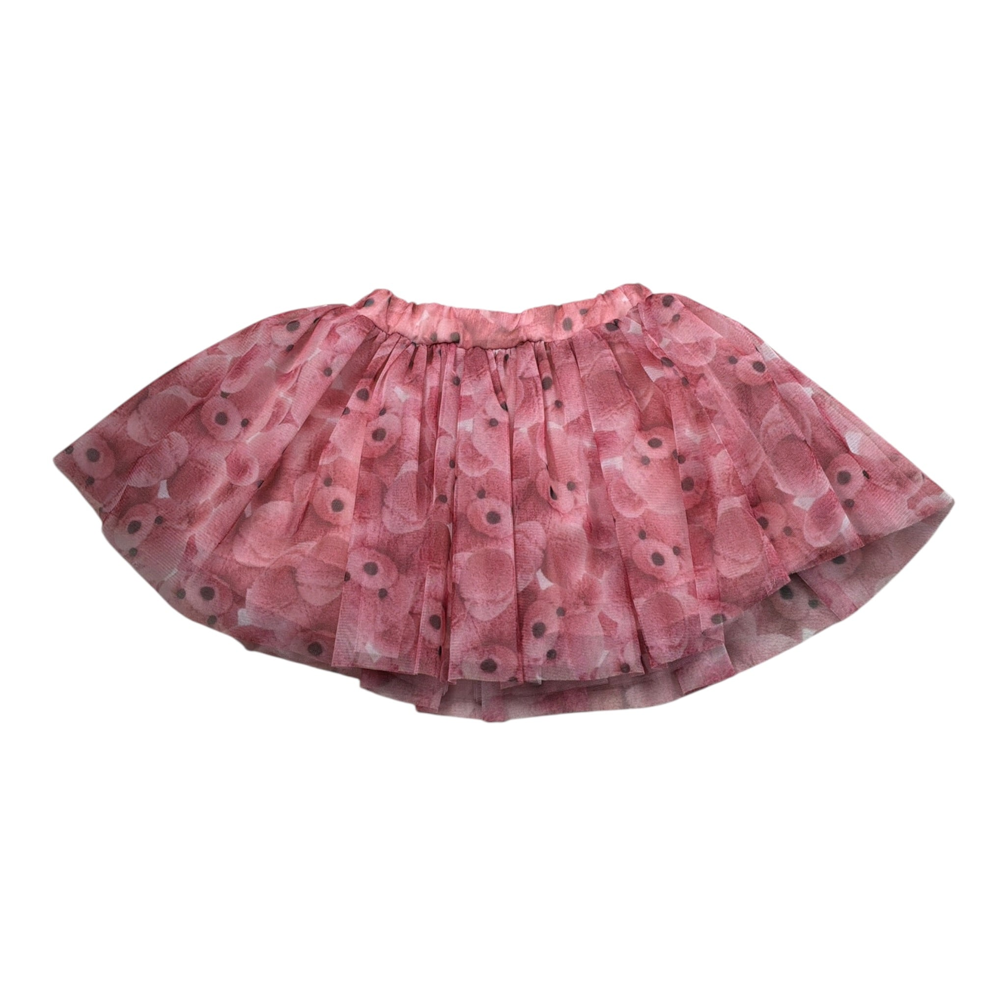 Meilisa Bai Completo 2Pz Felpa tinta unita con Fiocco-Gonna Rosa per Neonata FL6693 ROSA MEILISA BAI 