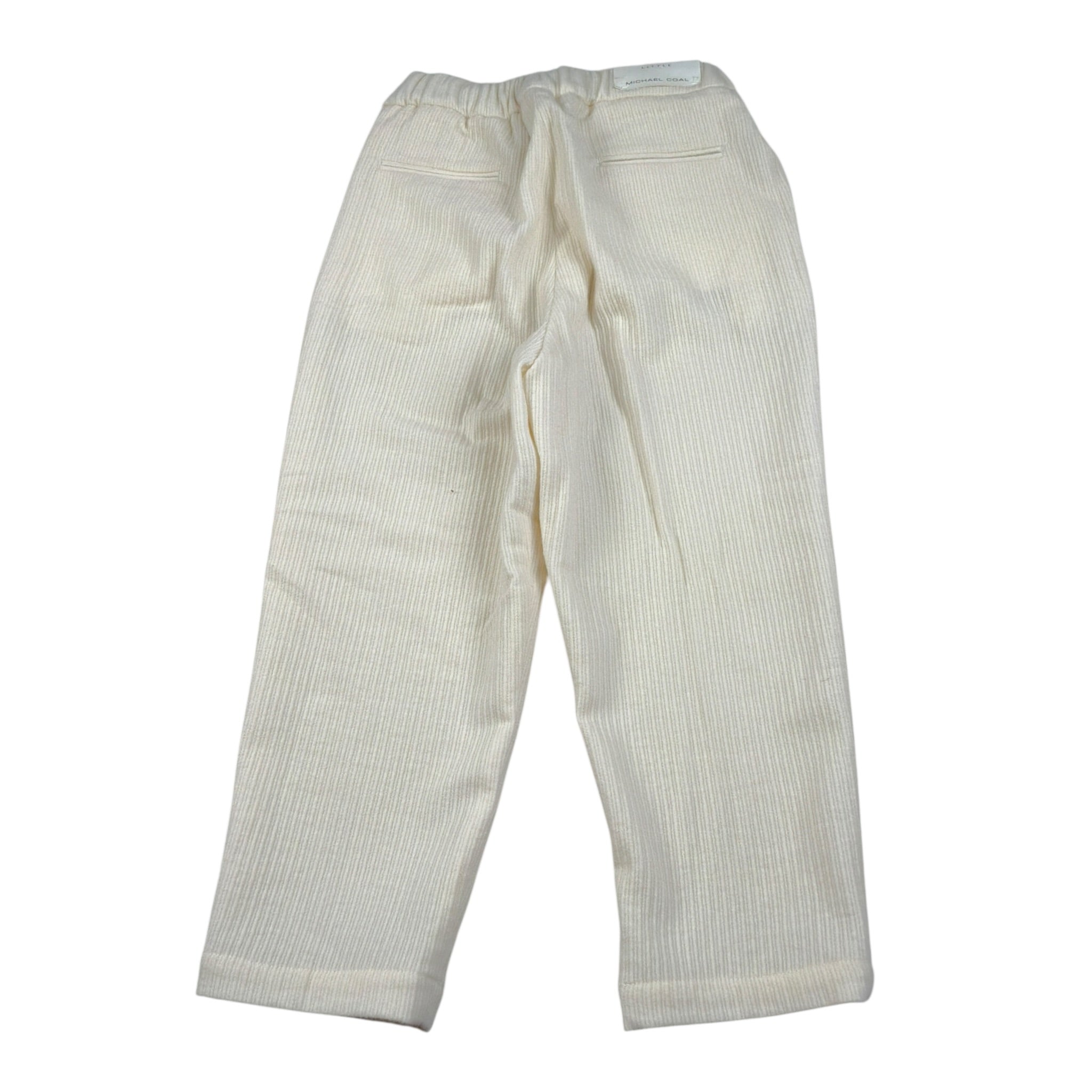 Michael Coal Pantalone tinta unita con Elastico In Vita Panna per Bambino LITADA3124 PANNA MICHAEL COAL 