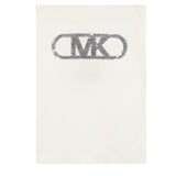 Michael Kors Shirt Girocollo tinta unita con Logo Paillettato Panna per Bambina R30145 PANNA MICHAEL KORS 