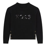 Michael Kors Maglia Girocollo Timta Unita con Paillettes Nero per Bambina R30156 NERO MICHAEL KORS 