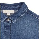 Michael Kors Camicia In Denim tinta unita Blu per Bambina R30438 BLU MICHAEL KORS 