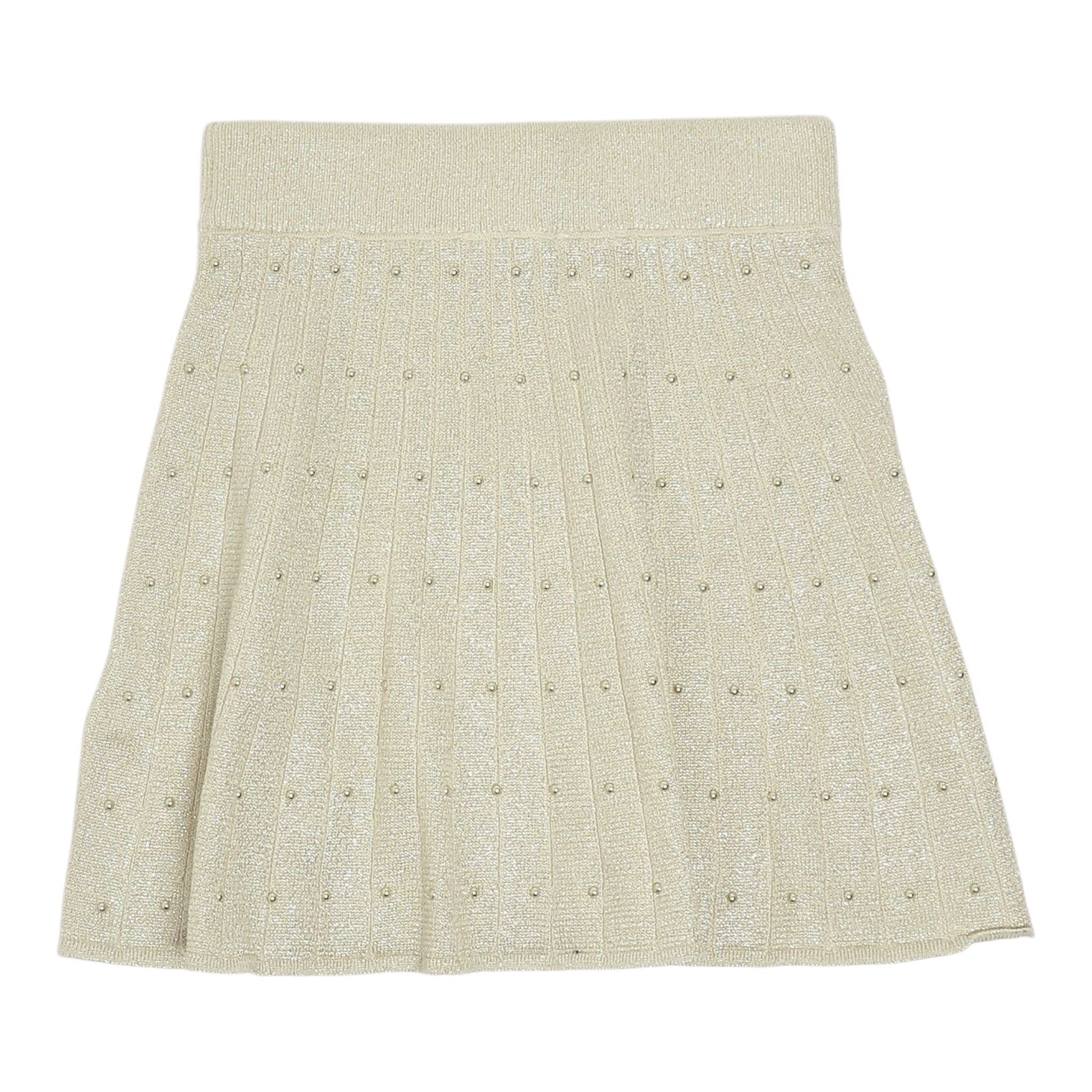 Michael Kors Gonna tinta unita con Elastico In Vita Beige per Bambina R30439XX BEIGE MICHAEL KORS 