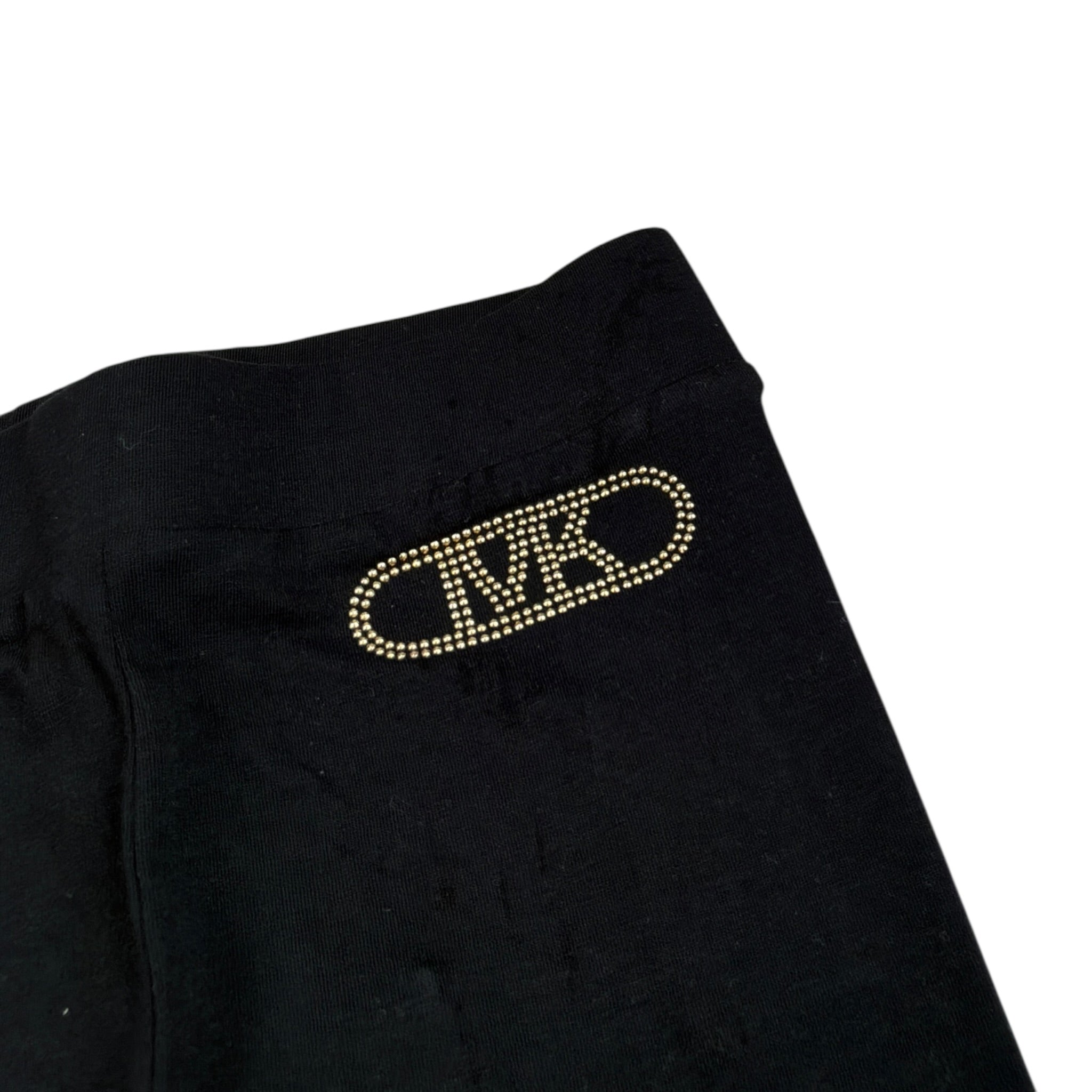 Michael Kors Leggins tinta unita con Logo Nero per Neonata R30448N NERO MICHAEL KORS 