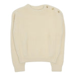 Michael Kors Maglia tinta unita con Bottoni Crema per Bambina R30467 CREMA MICHAEL KORS 