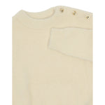 Michael Kors Maglia tinta unita con Bottoni Crema per Bambina R30467 CREMA MICHAEL KORS 