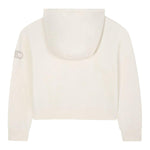 Michael Kors Felpa con Zip E Cappuccio tinta unita Crema per Bambina R30471XX CREMA MICHAEL KORS 