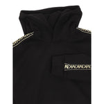 Michael Kors Felpa tinta unita con Profili In Contrasto Nero per Neonata R30478 NERO MICHAEL KORS 