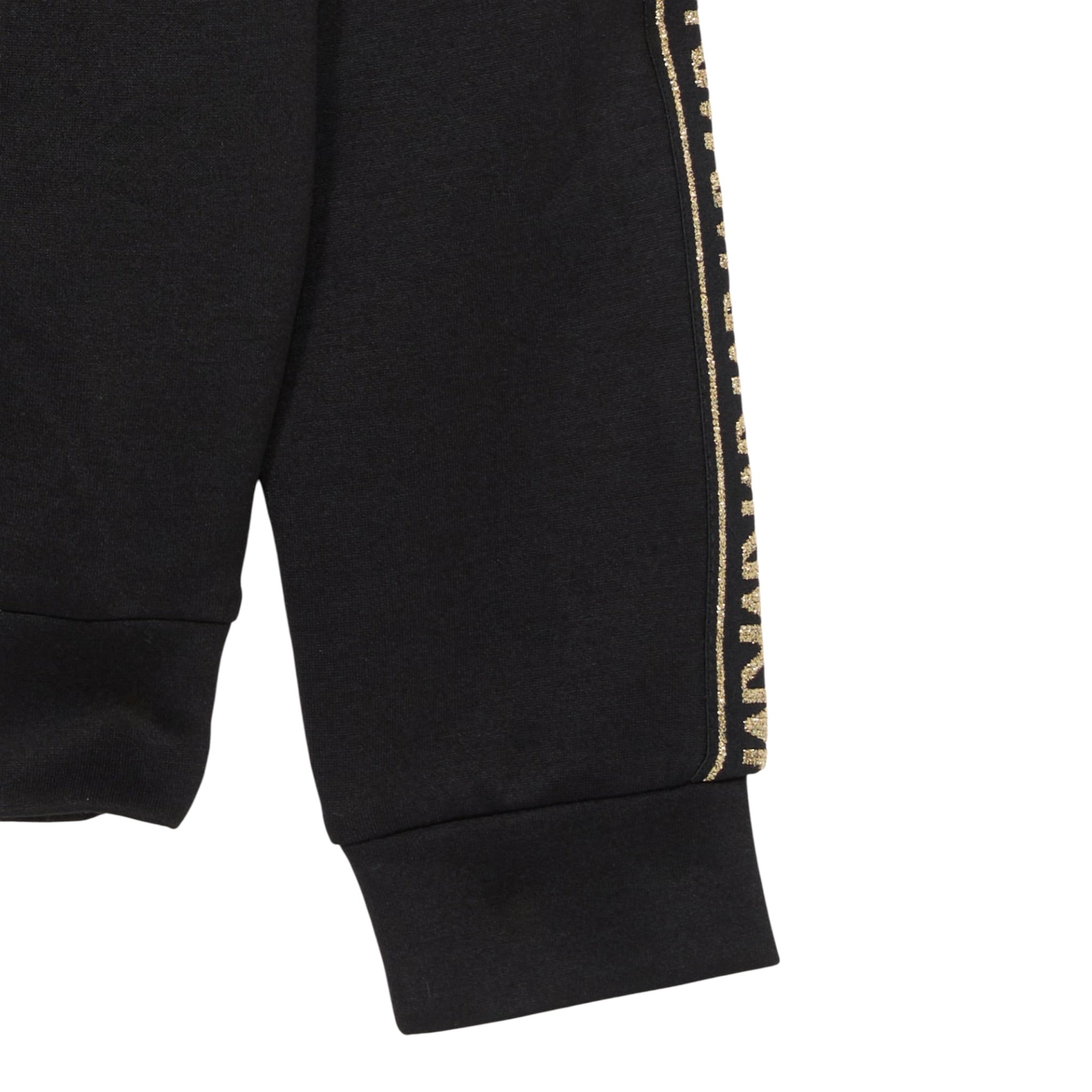 Michael Kors Felpa tinta unita con Profili In Contrasto Nero per Bambina R30478XXX NERO MICHAEL KORS 