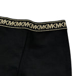 Michael Kors Pantalone tinta unita Modello Zampa con Elastico In Vita Logato Nero per Bambina R30496XXX NERO MICHAEL KORS 