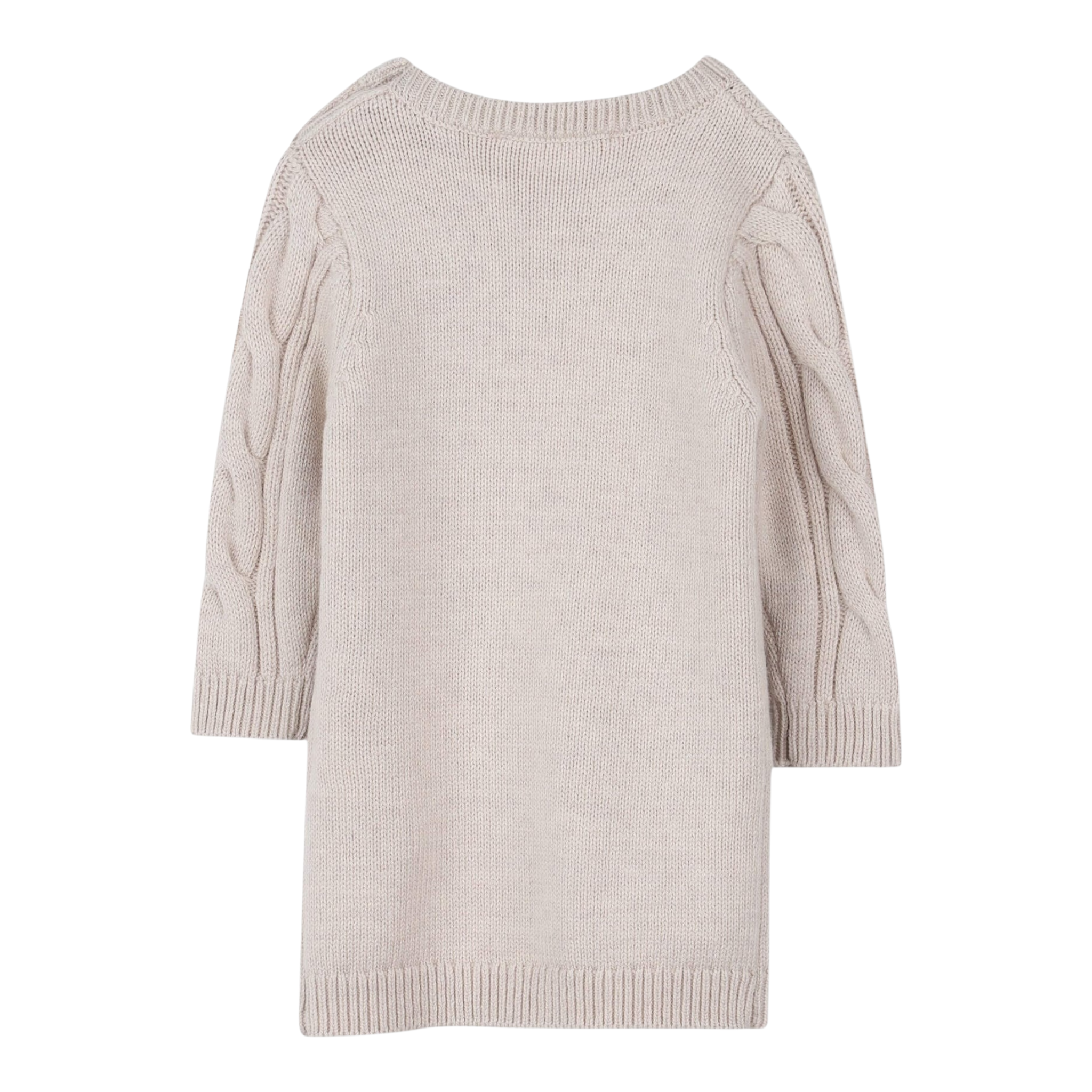 Michael Kors Abito Manica Lunga tinta unita Beige per Neonata R30512X BEIGE MICHAEL KORS 