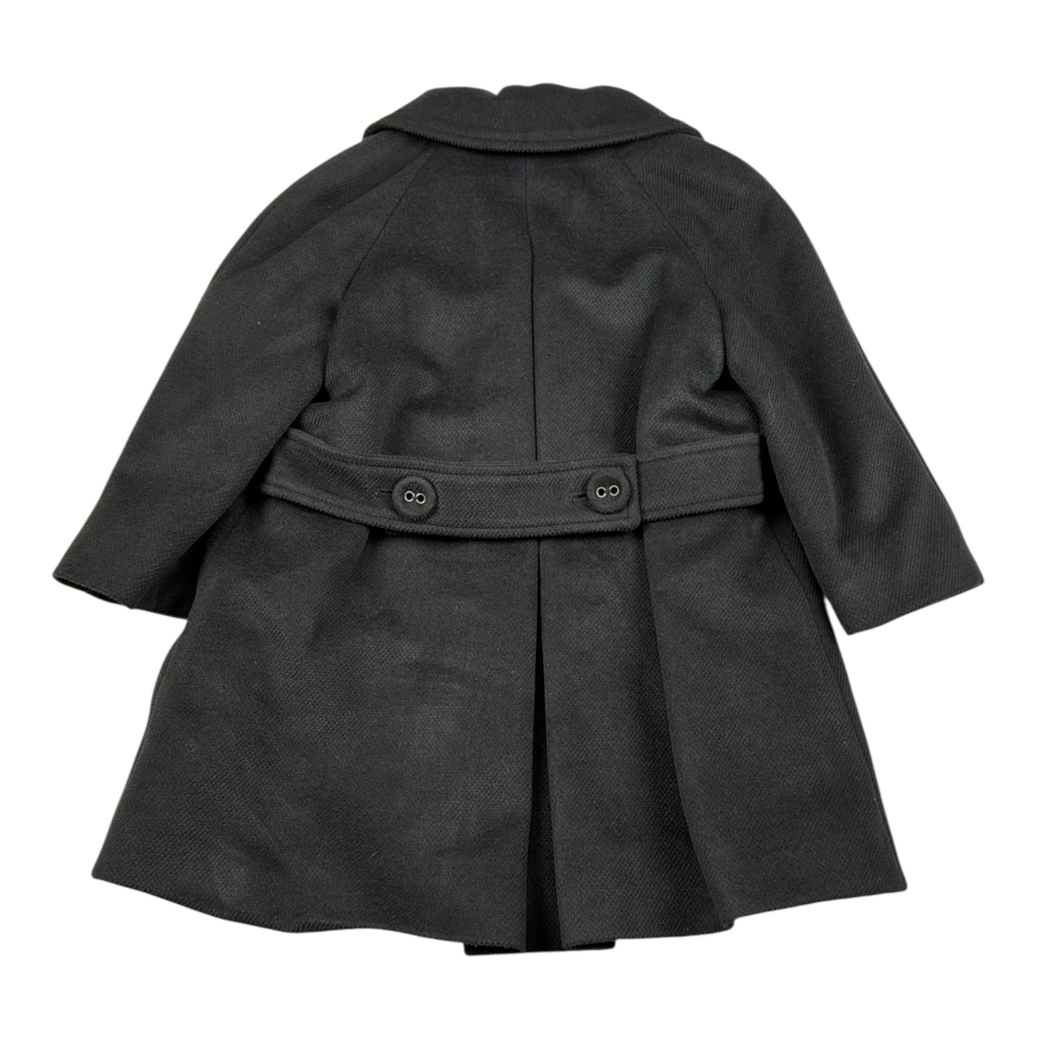 Mimisol Cappotto tinta unita Nero per Bambina MFCT046 NERO MIMISOL 