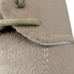 Mini Banda Sneakers tinta unita con Lacci Beige per Neonato A318 BEIGE MINI BANDA 
