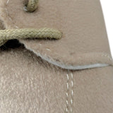 Mini Banda Sneakers tinta unita con Lacci Beige per Neonato A318 BEIGE MINI BANDA 
