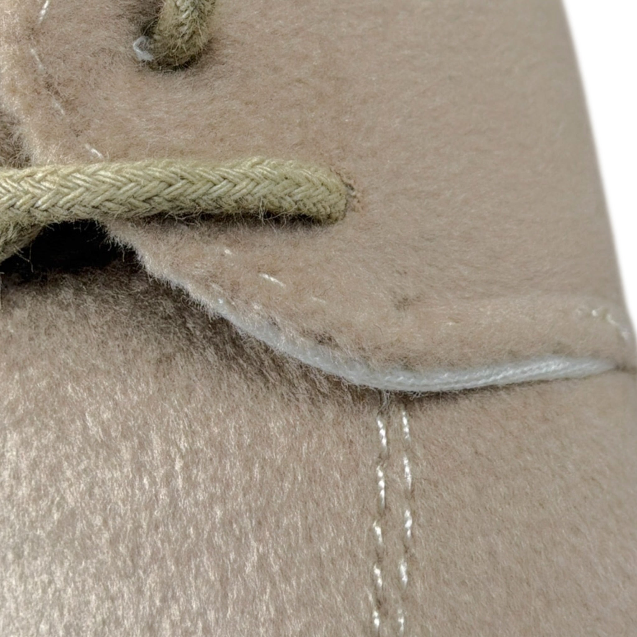 Mini Banda Sneakers tinta unita con Lacci Beige per Neonato A318 BEIGE MINI BANDA 