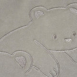 Mini Banda Coperta tinta unita con Stampa Beige per Neonato F306 BEIGE MINI BANDA 