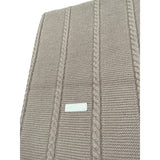 Mini Banda Coperta tinta unita con Logo Beige per Neonato F317 BEIGE MINI BANDA 