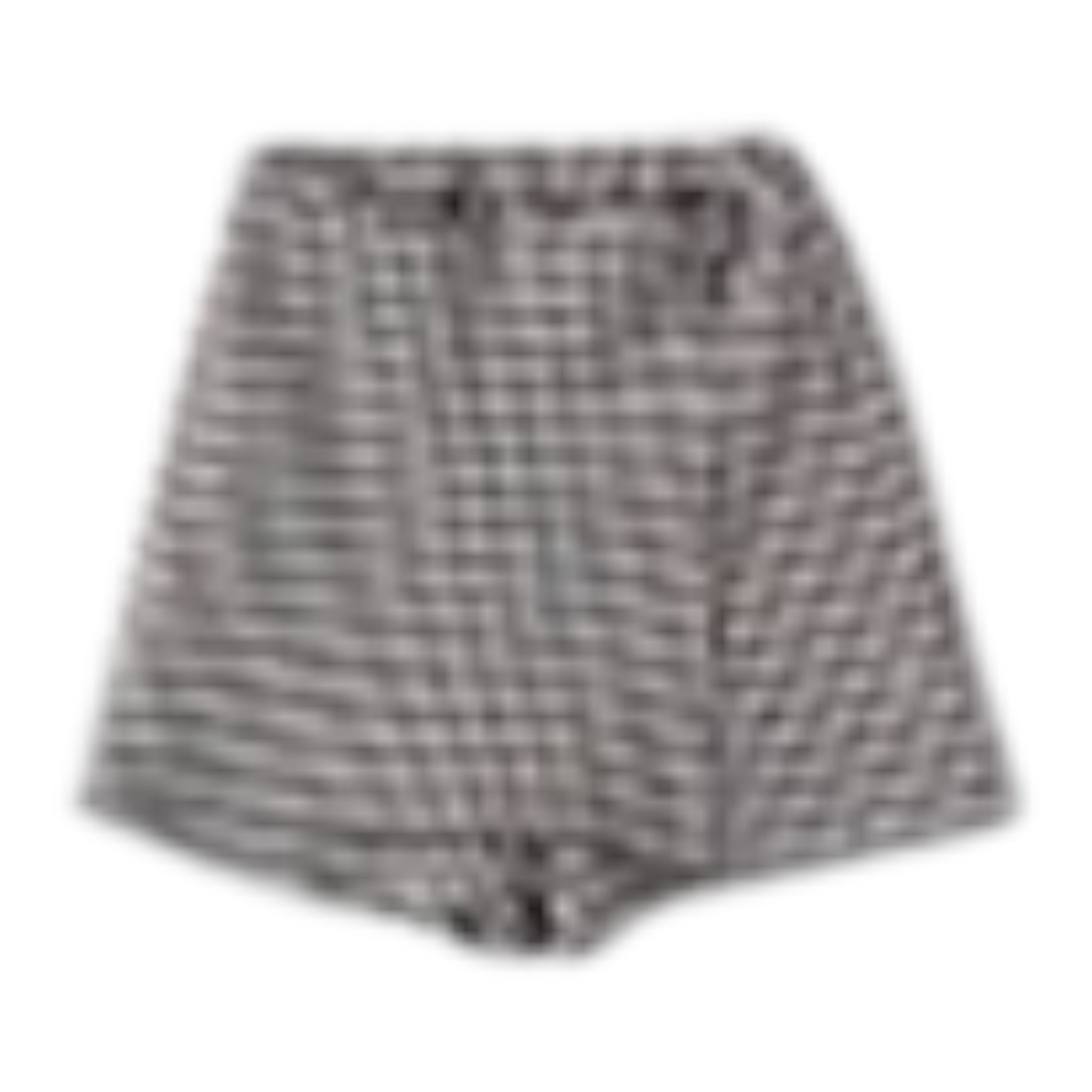 Minibanda Short Bicolore con Fantasia Bianco/Grigio per Bambina 0F361 BIANCO/GRIGIO MINIBANDA 