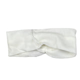 Minu' Fascia tinta unita con Fiori Bianco per Neonata P3996F BIANCO MINU' 