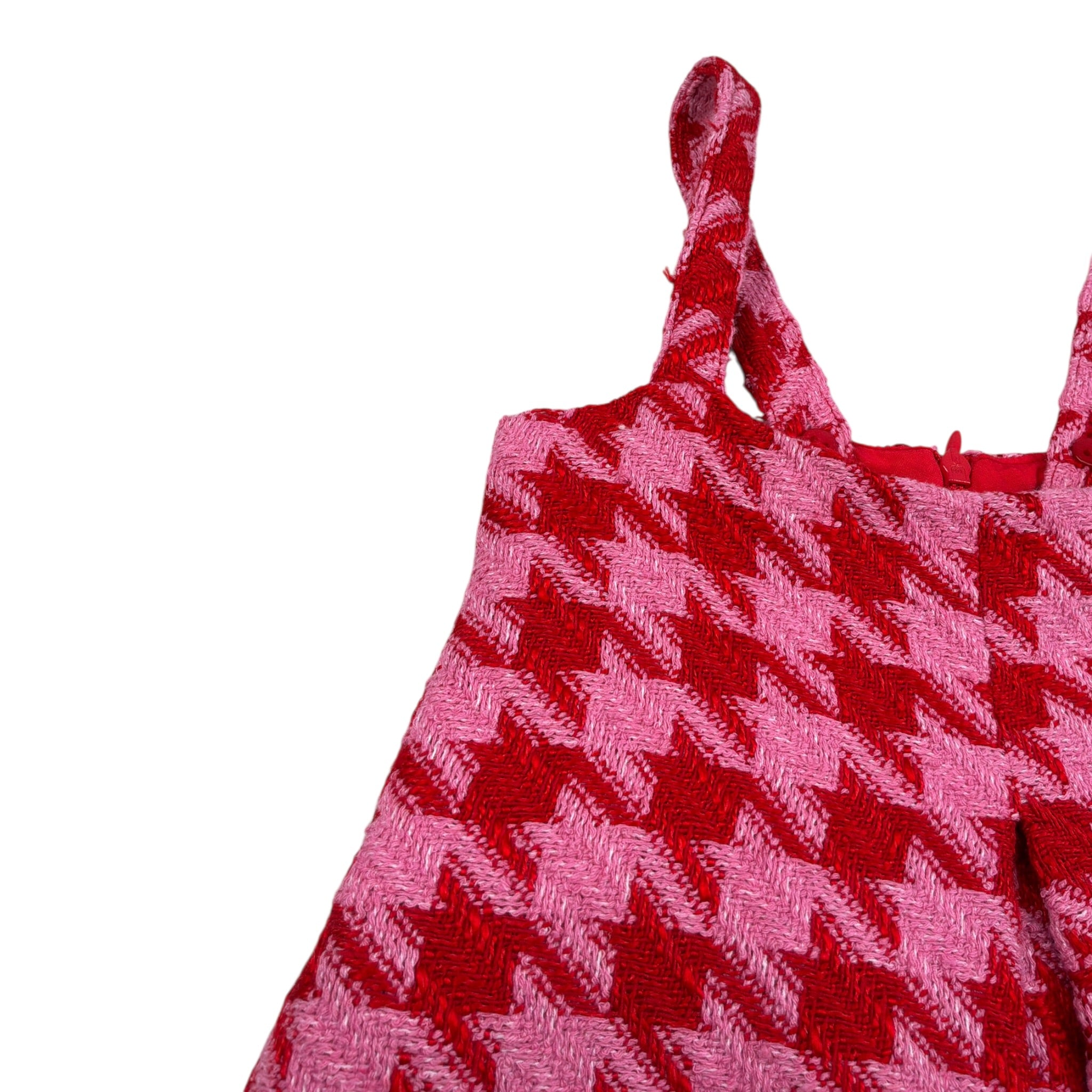 Miss Grant Tuta Intera Giromanica Stampa Fantasia Rosa/Rosso per Bambina MG1146 ROSA/ROSSO MISS GRANT 