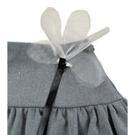 Miss Grant Gonna tinta unita con Elastico In Vita Grigio per Bambina MG1190 GRIGIO MISS GRANT 