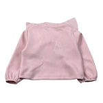 Miss Grant Felpa tinta unita con Rouches Rosa per Bambina MG1367 ROSA MISS GRANT 