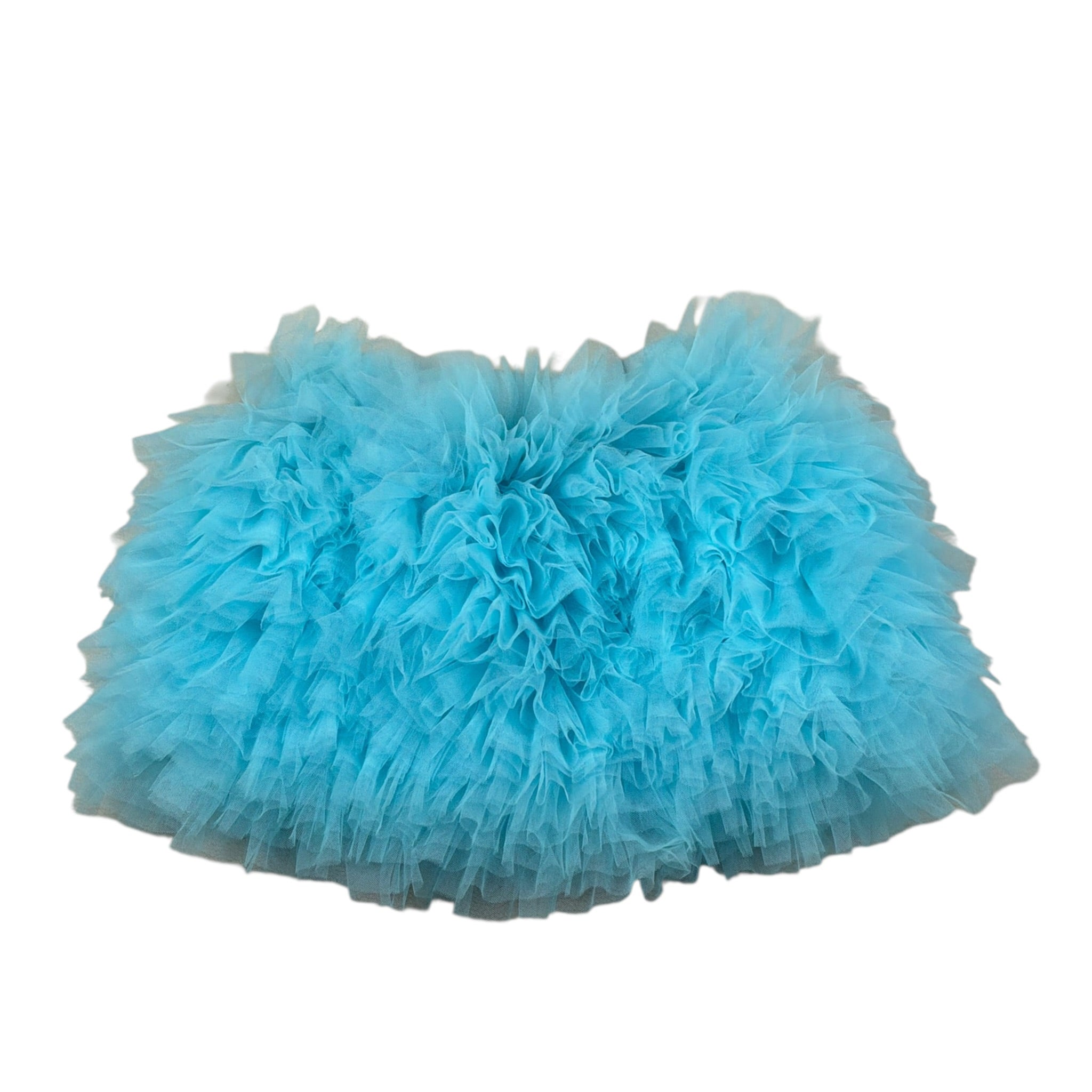 Miss Grant Gonna tinta unita In Tulle Azzurro per Bambina MG1403 AZZURRO MISS GRANT 