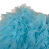 Miss Grant Gonna tinta unita In Tulle Azzurro per Bambina MG1403 AZZURRO MISS GRANT 
