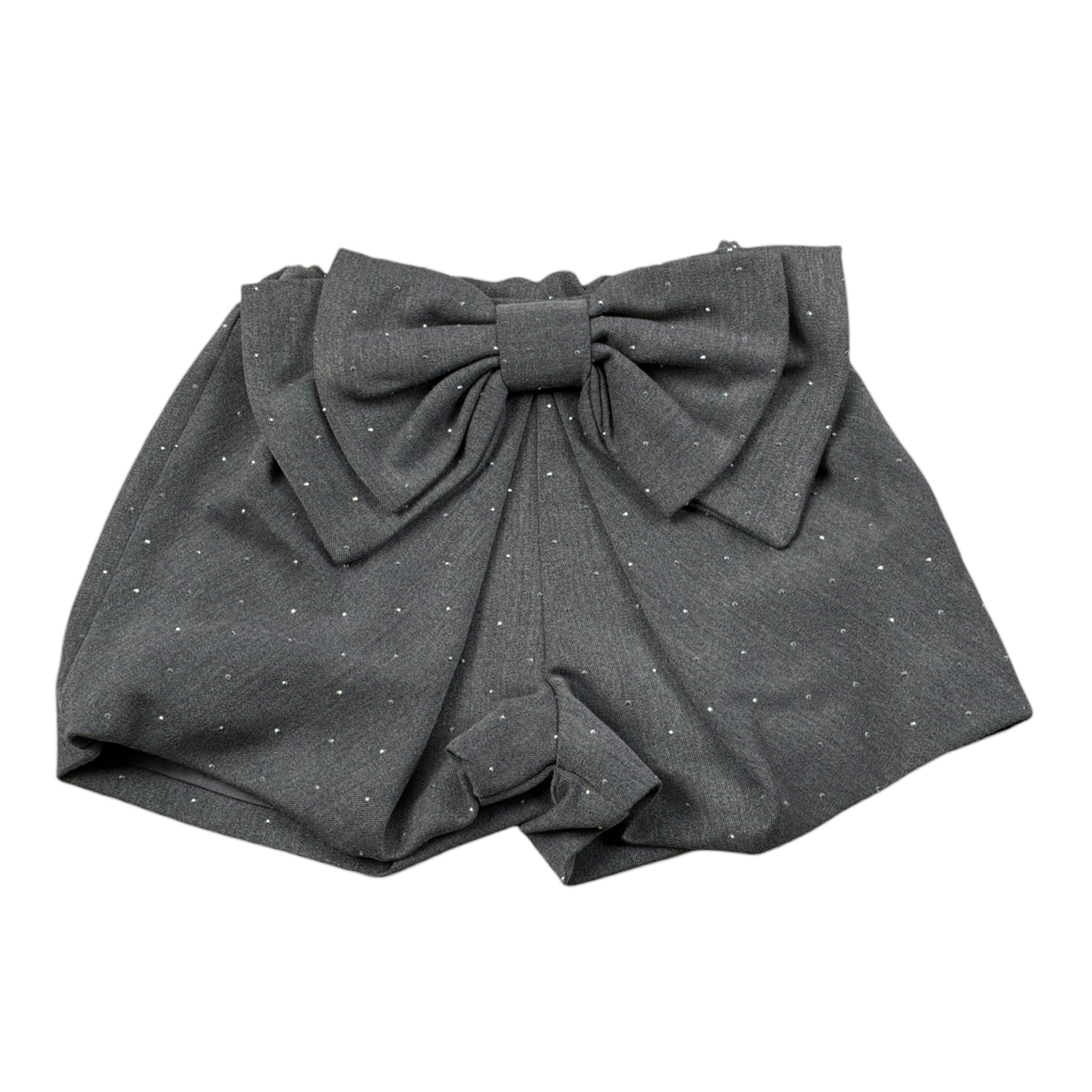 Miss Grant Short tinta unita con Elastico In Vita Grigio per Neonata MG1472X GRIGIO MISS GRANT 