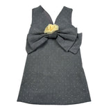 Miss Grant Sabito Giromanica tinta unita Grigio per Bambina MG1473 GRIGIO MISS GRANT 