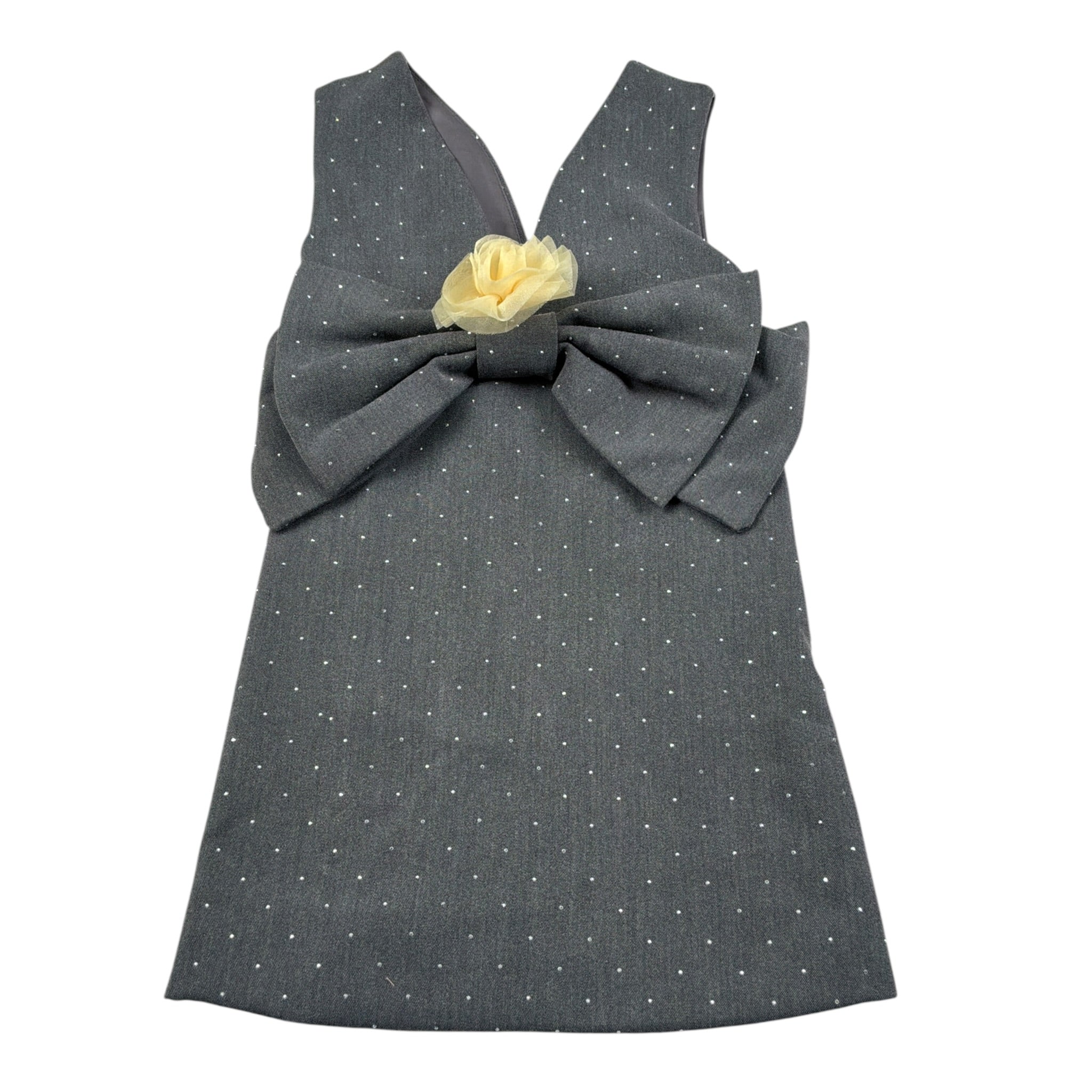 Miss Grant Sabito Giromanica tinta unita Grigio per Bambina MG1473 GRIGIO MISS GRANT 