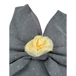 Miss Grant Sabito Giromanica tinta unita Grigio per Bambina MG1473 GRIGIO MISS GRANT 