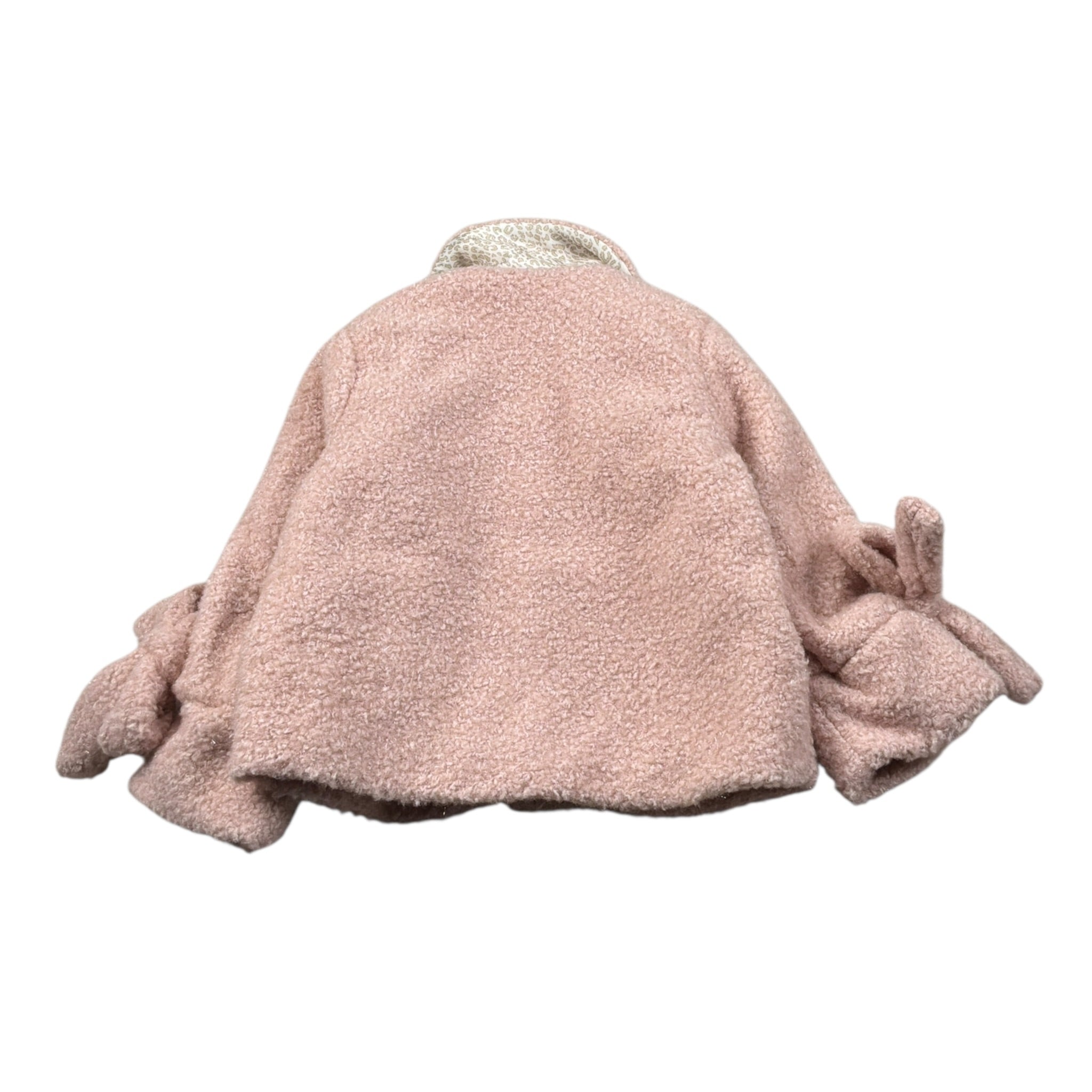 Miss Grant Cappotto tinta unita Rosa per Bambina MG1493 ROSA MISS GRANT 