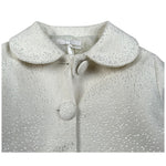 Miss Grant Cappotto tinta unita Panna per Neonata MG1539N PANNA MISS GRANT 